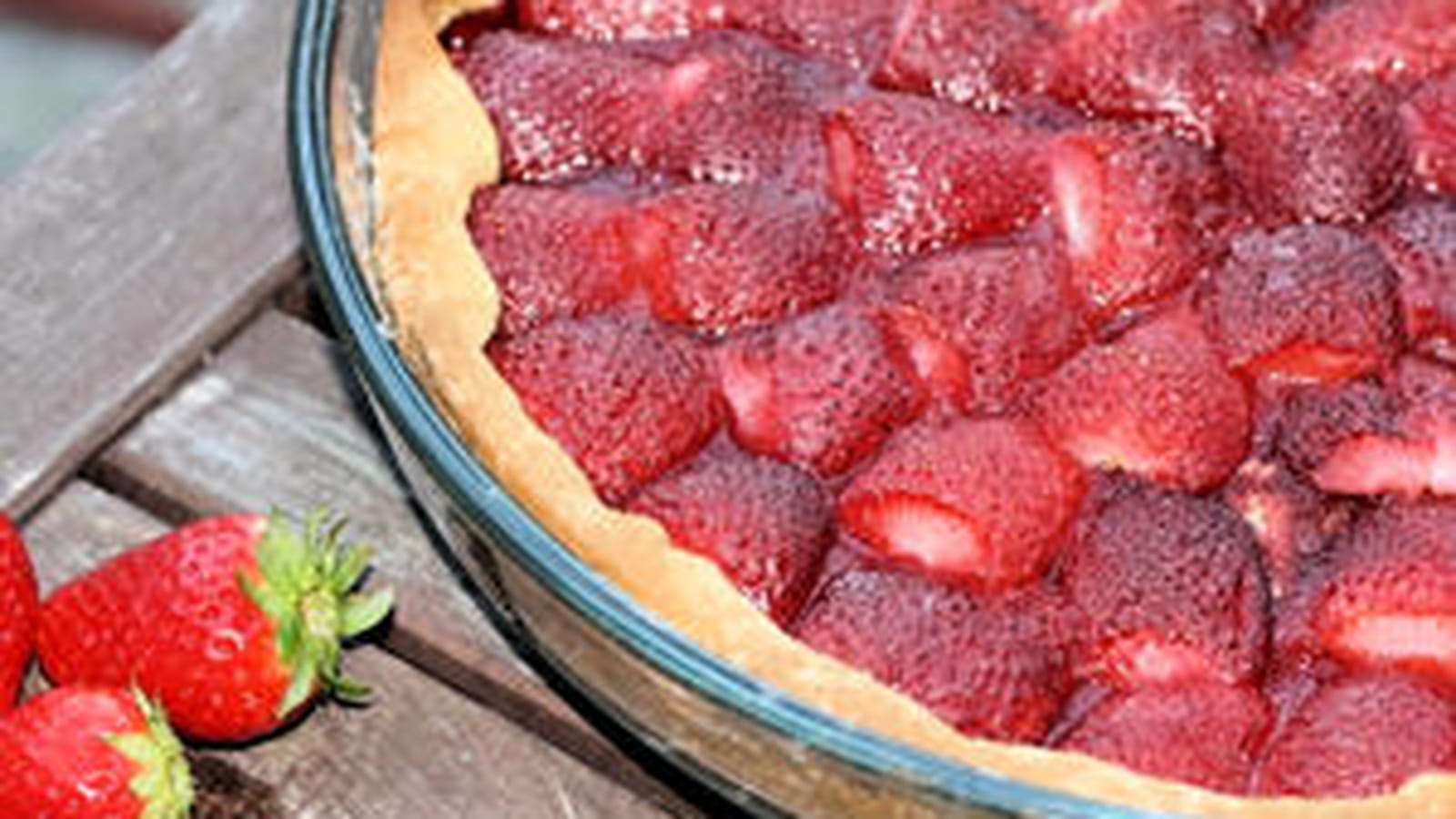Tarte aux fraises