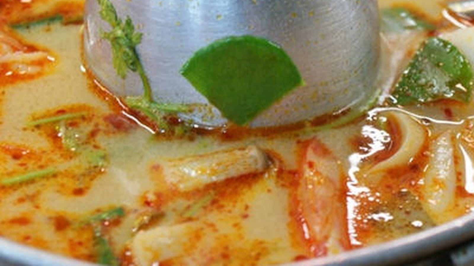Soupe thaïlandaise Tom Yam Gung