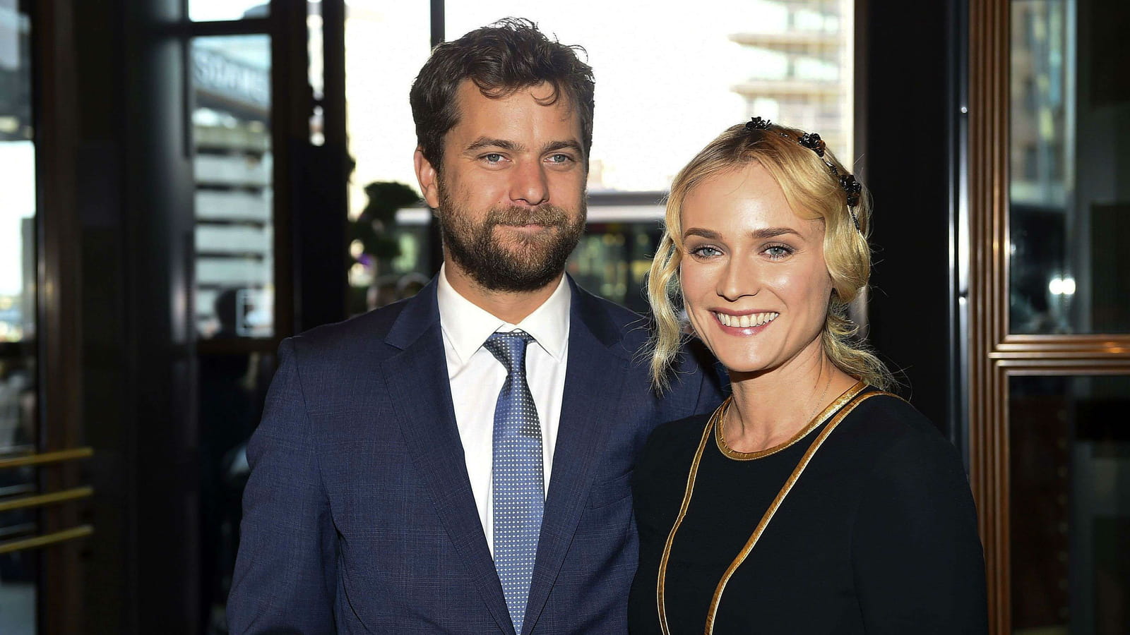 Avec son compagnon Joshua Jackson