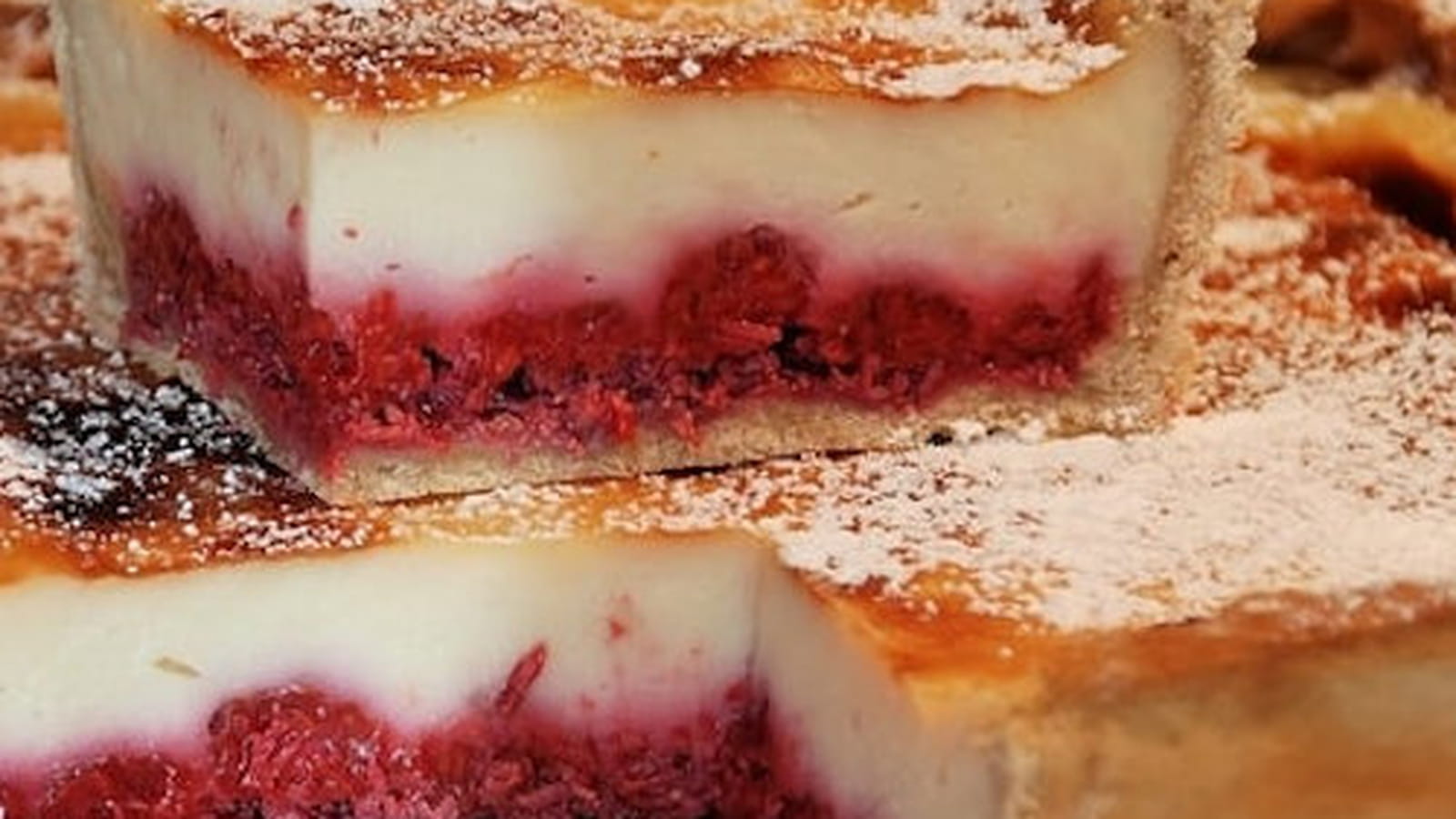Flan pâtissier noix de coco et framboises