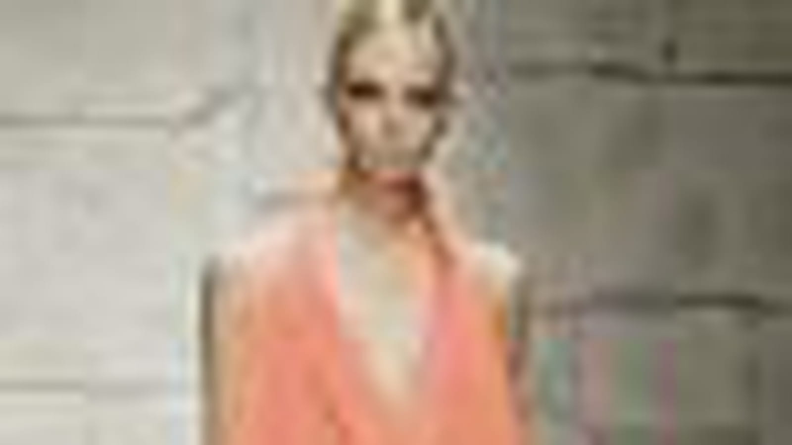 Robe orange de Ferragamo