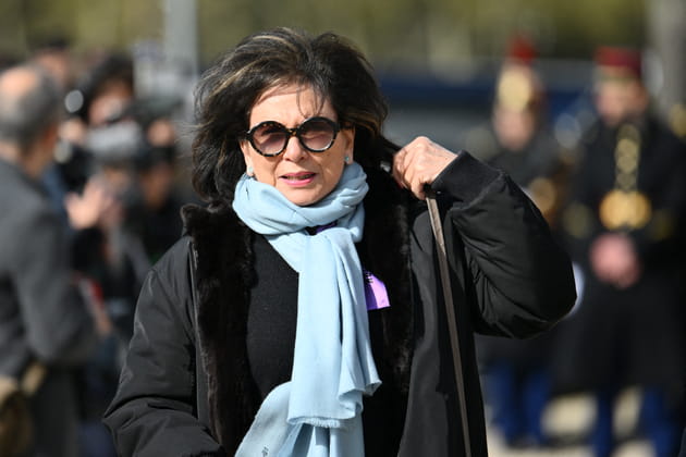 Anne Sinclair, aper&ccedil;ue &agrave; l'hommage national &agrave; Lionel Jospin