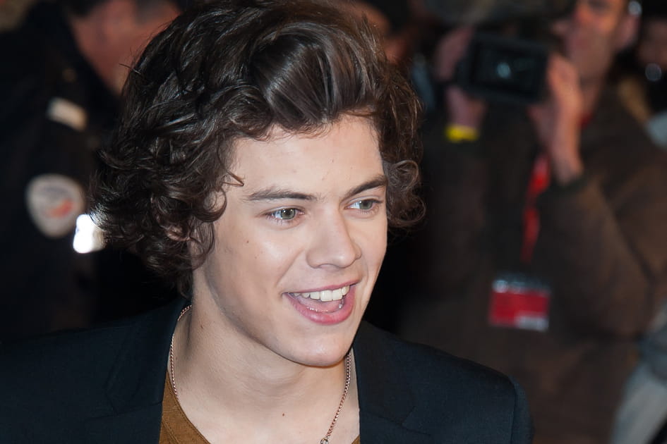 Harry Styles, cheveux courts