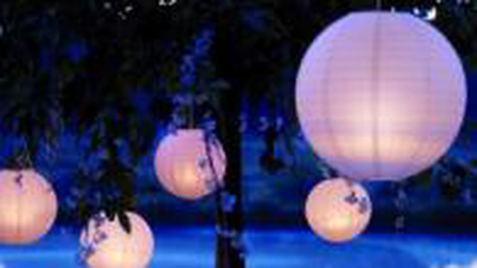 Boule japonaise photophore