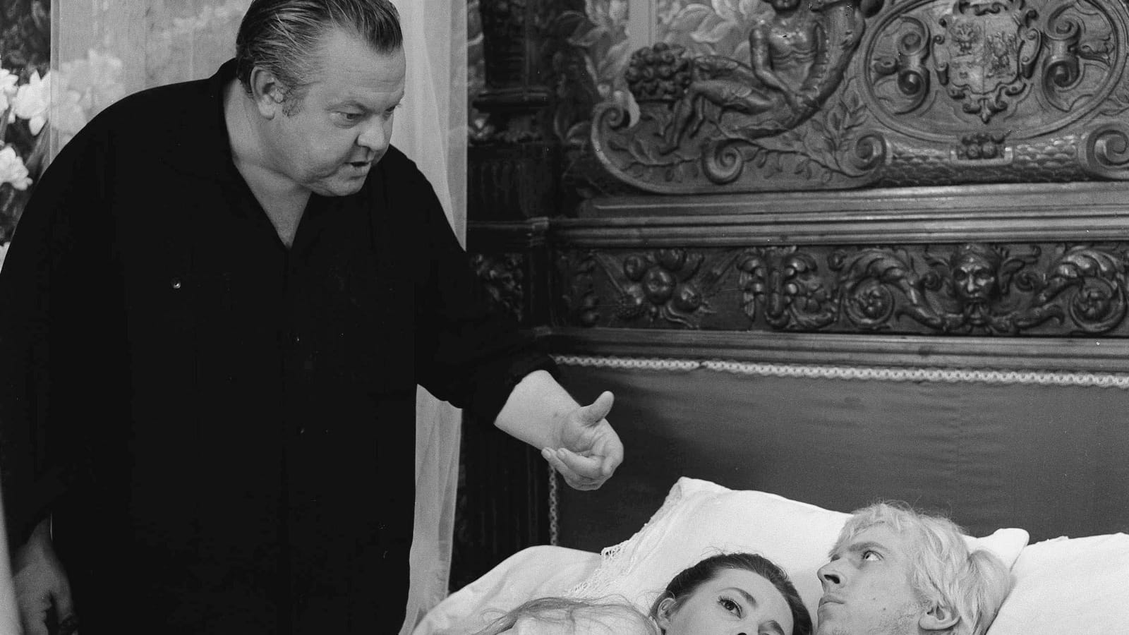 Au côté d'Orson Welles et Norman Esheley dans "Une histoire immortelle"