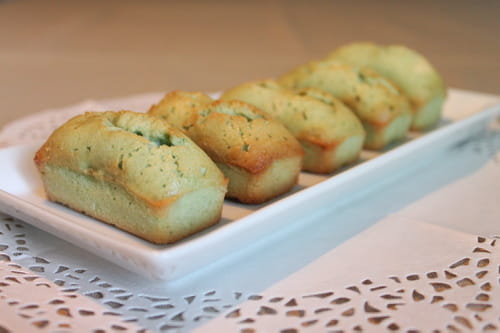 Financiers à la pistache