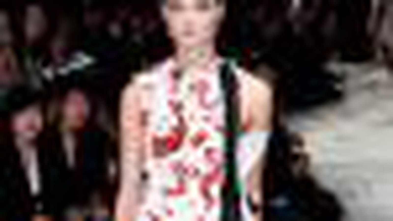 Robe à motifs poissons de Prada