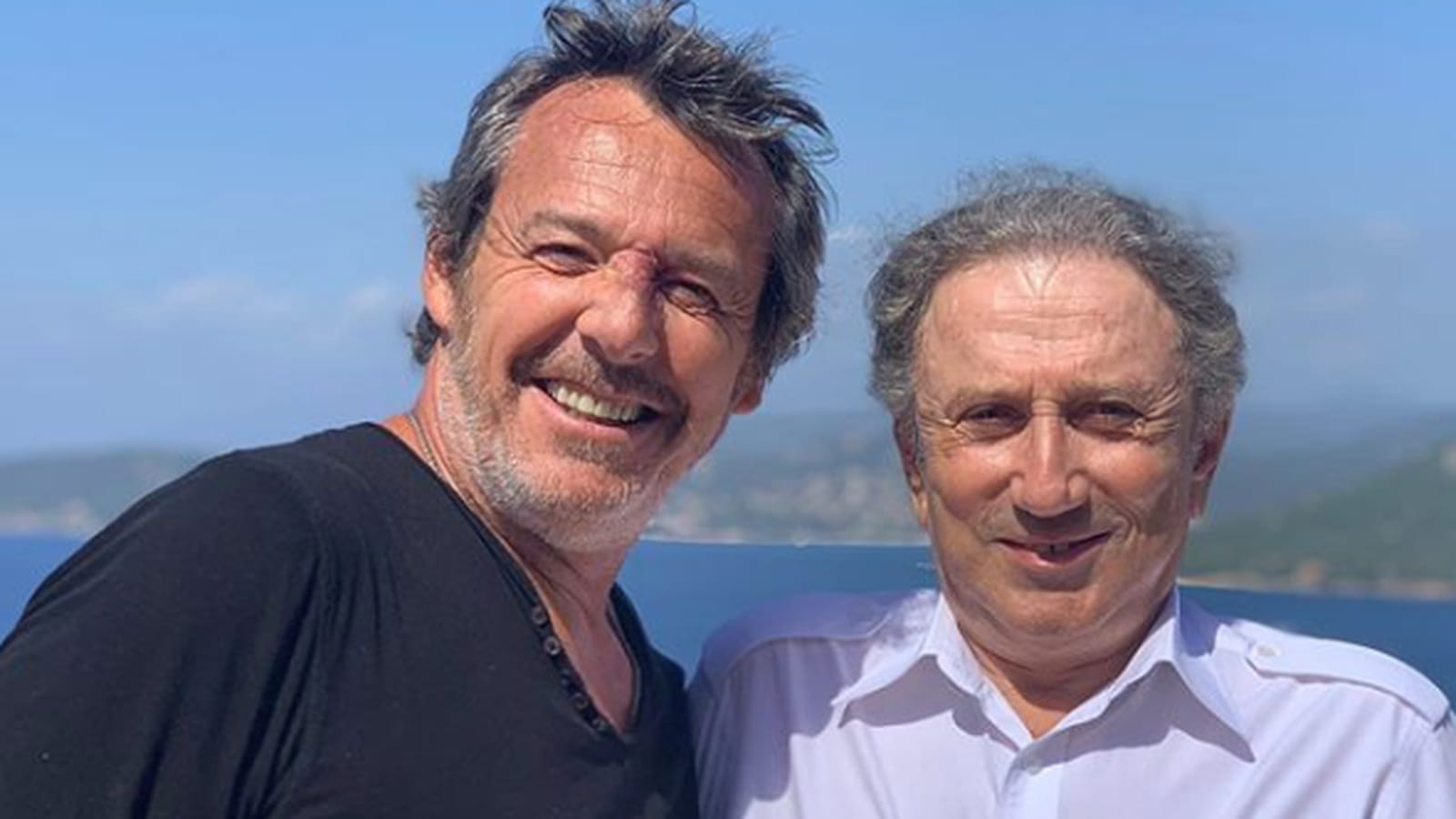 Jean-Luc Reichmann et Michel Drucker