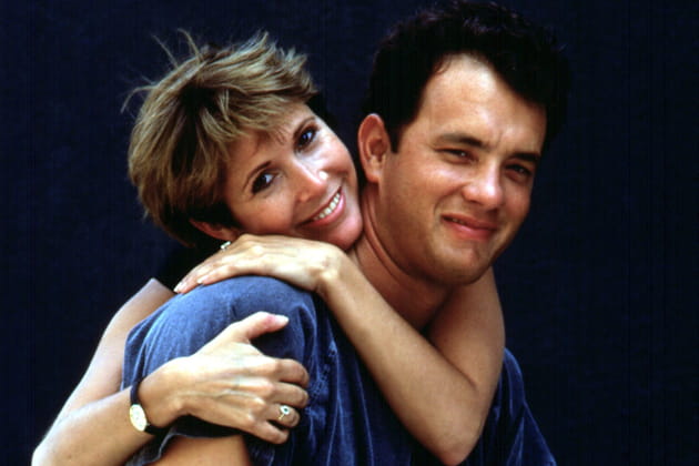 Avec Tom Hanks pour "Les Banlieusards"