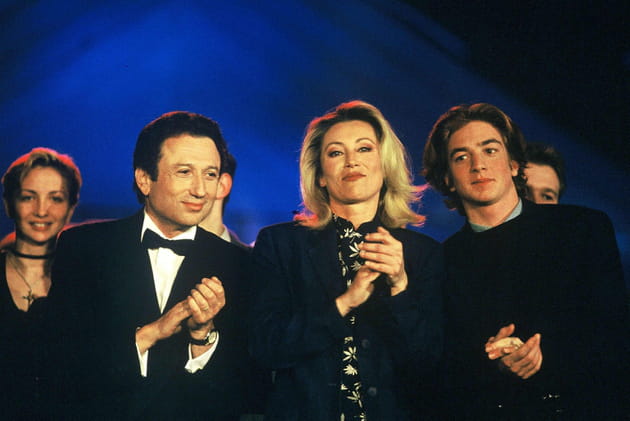 Michel Drucker, Sheila et son fils Ludovic Chancel en 1993
