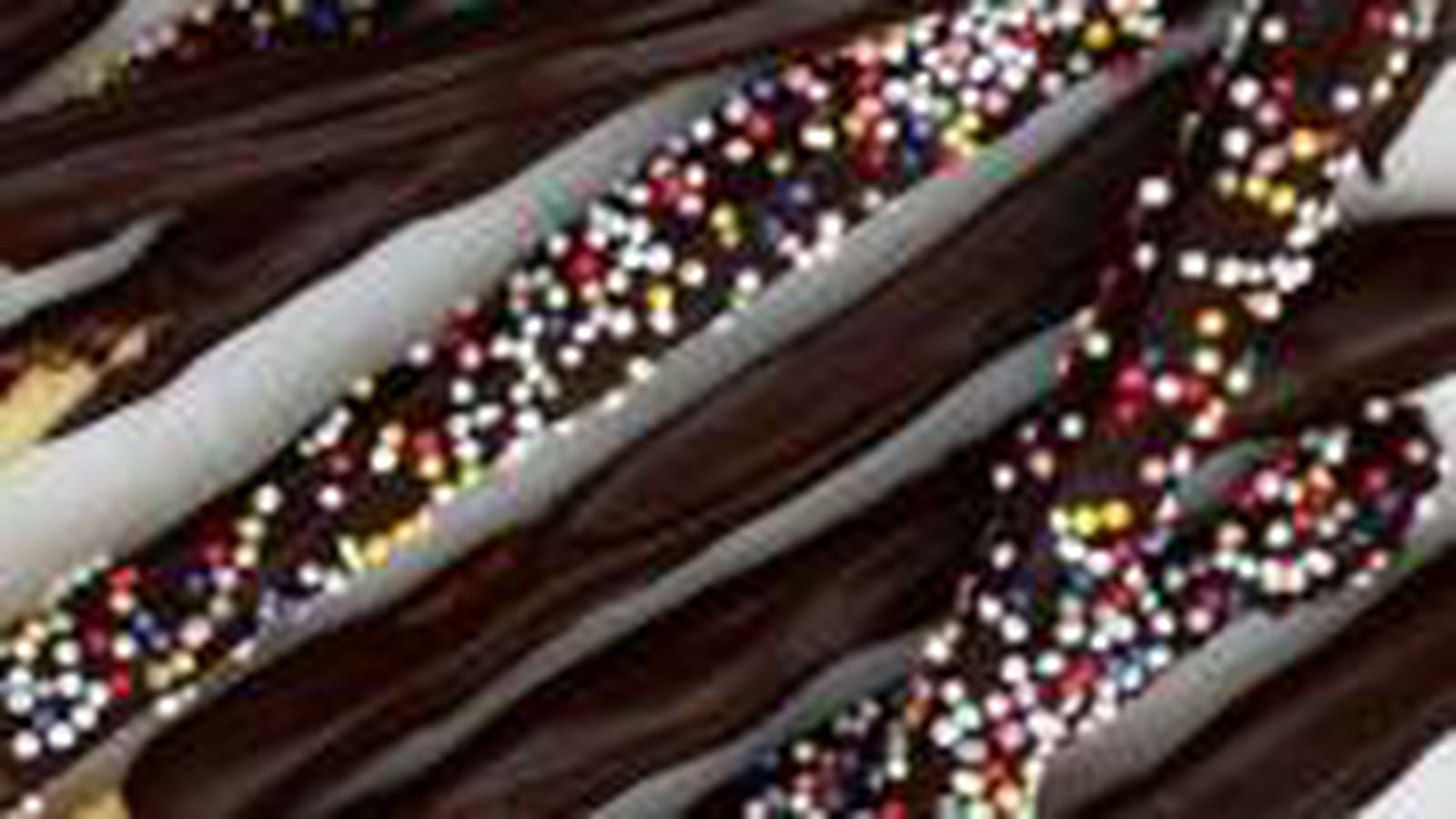 Mikados au chocolat noir