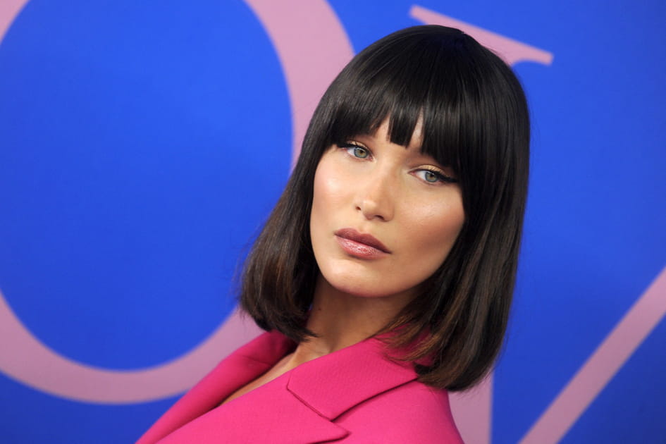 Bella Hadid, f&eacute;&eacute;rique avec sa frange aux inspirations asiatiques
