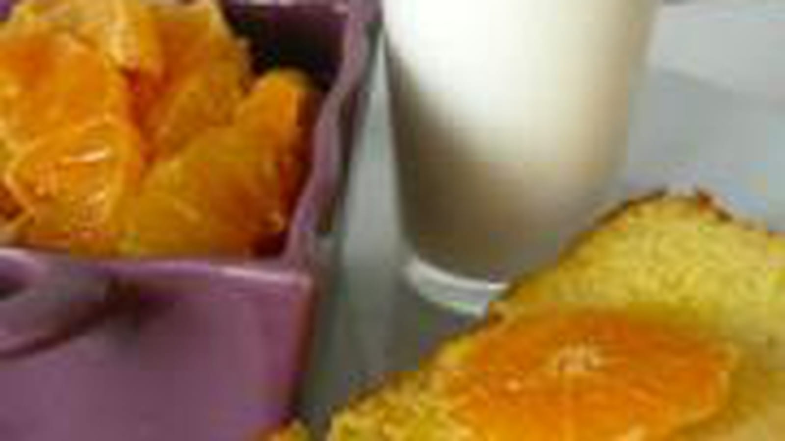 Gâteau de semoule à l'orange