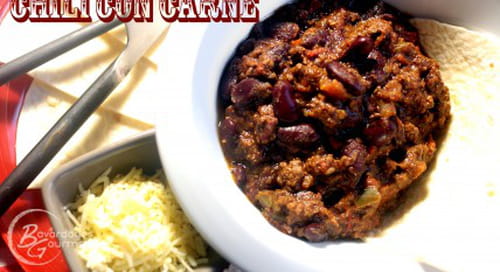 Chili con carne mexicain : la recette facile