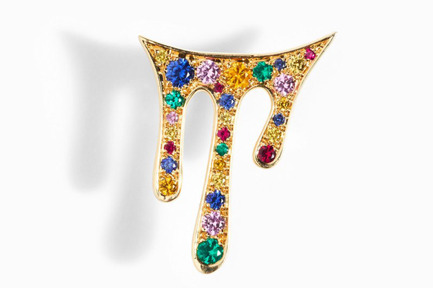 Boucle d'oreille "Lacrima" de Moncomble