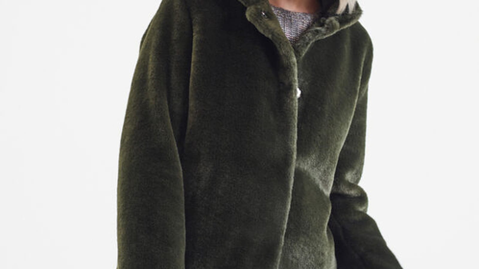 Manteau en fausse fourrure Caroll