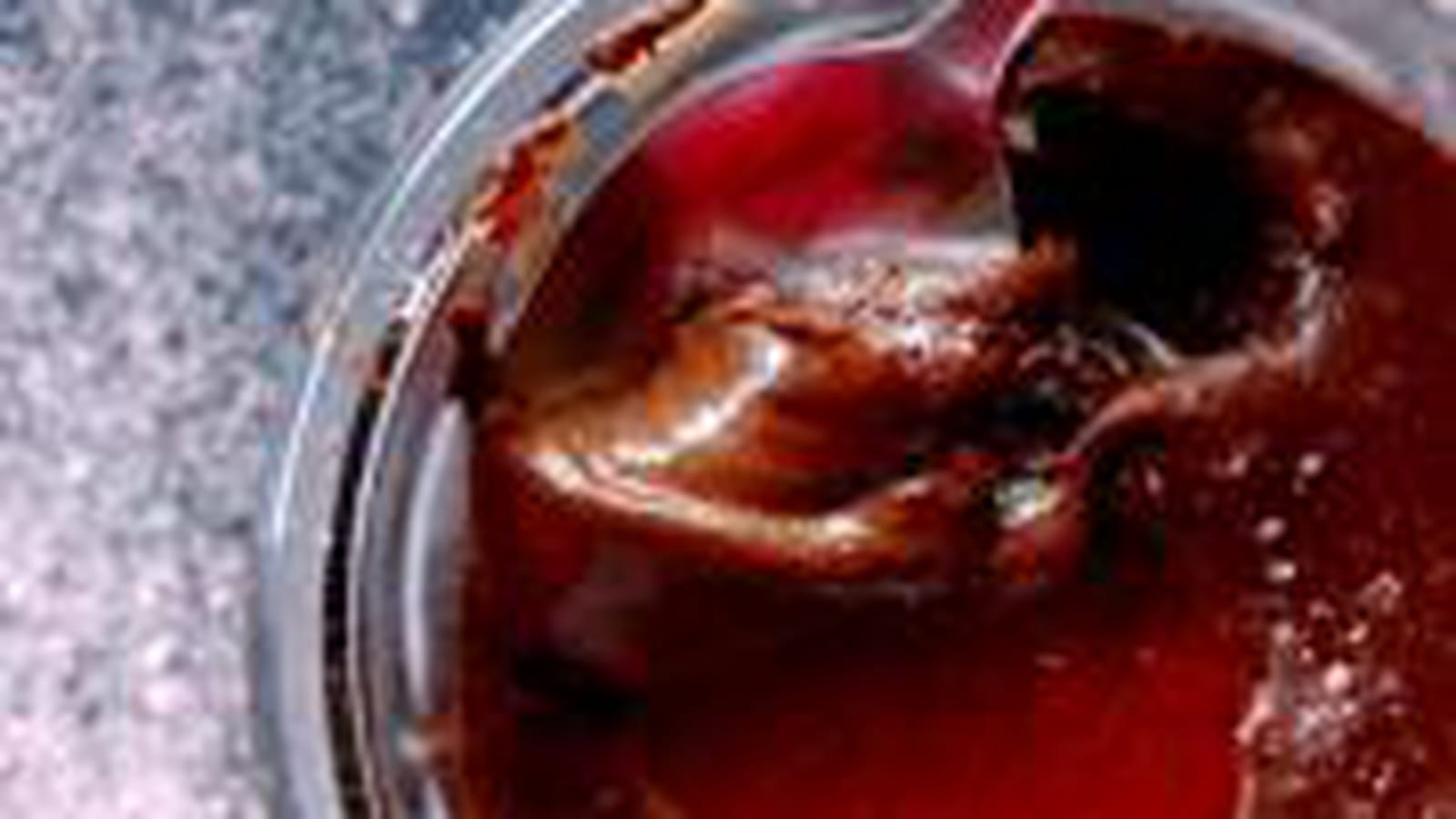 Verrine chocolat-poivron