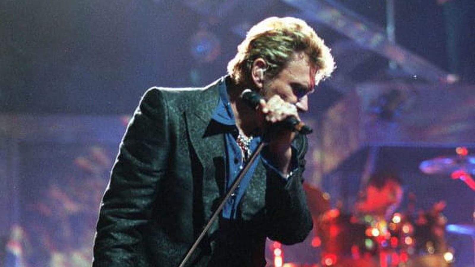 Johnny Hallyday le 17 juin 2000