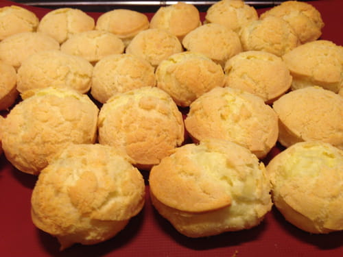 Choux craquelin au parmesan