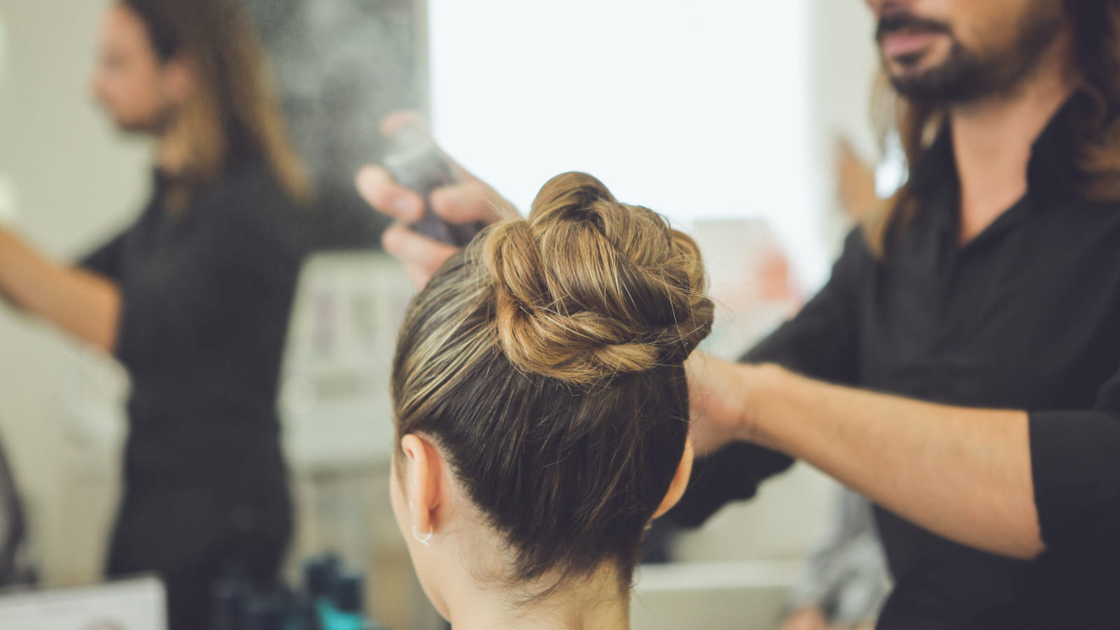 Chignon torsadé