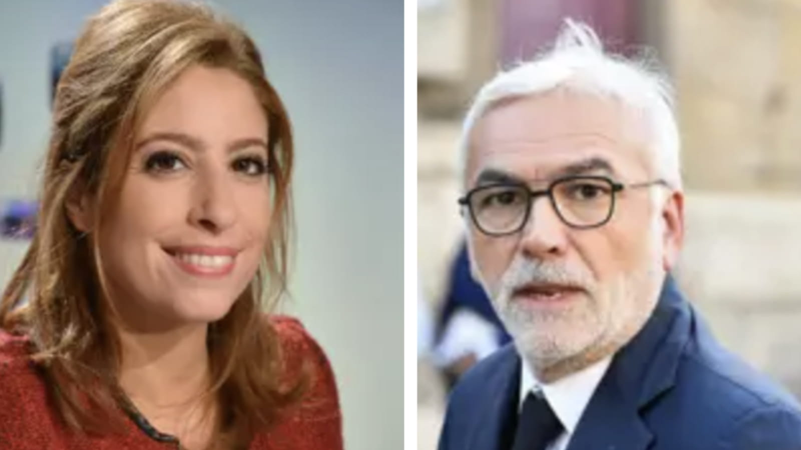 Léa Salamé et Pascal Praud