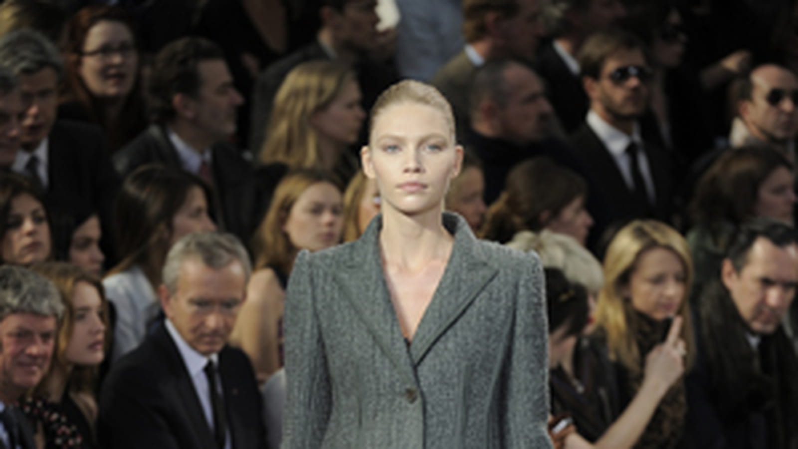 Manteau gris de Louis Vuitton