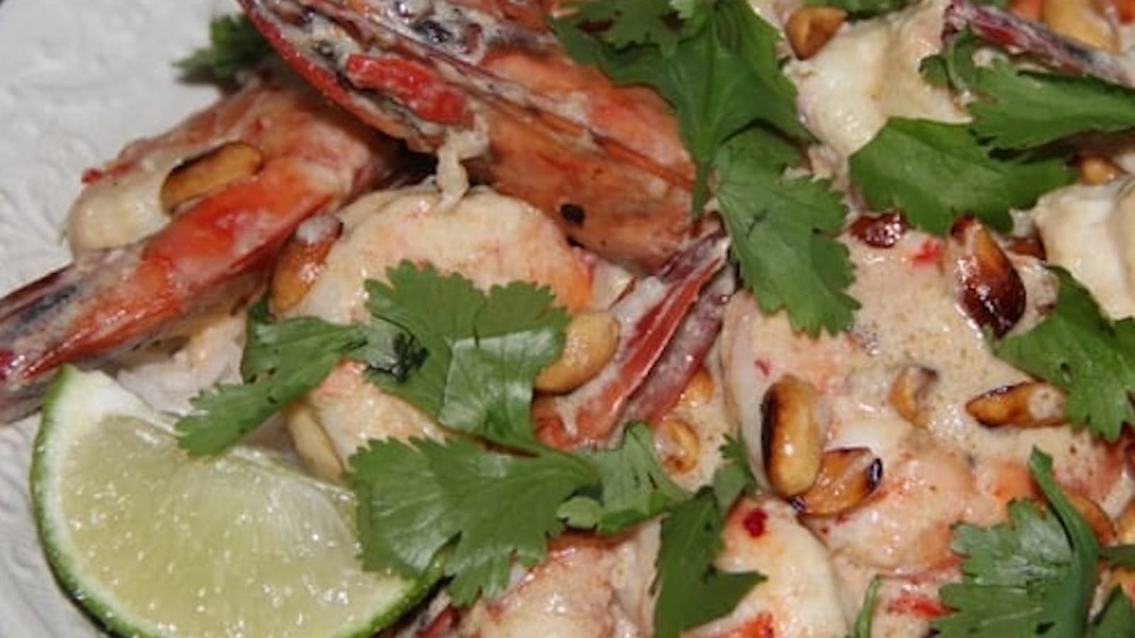 Curry aux Crevettes et aux Cacahuètes