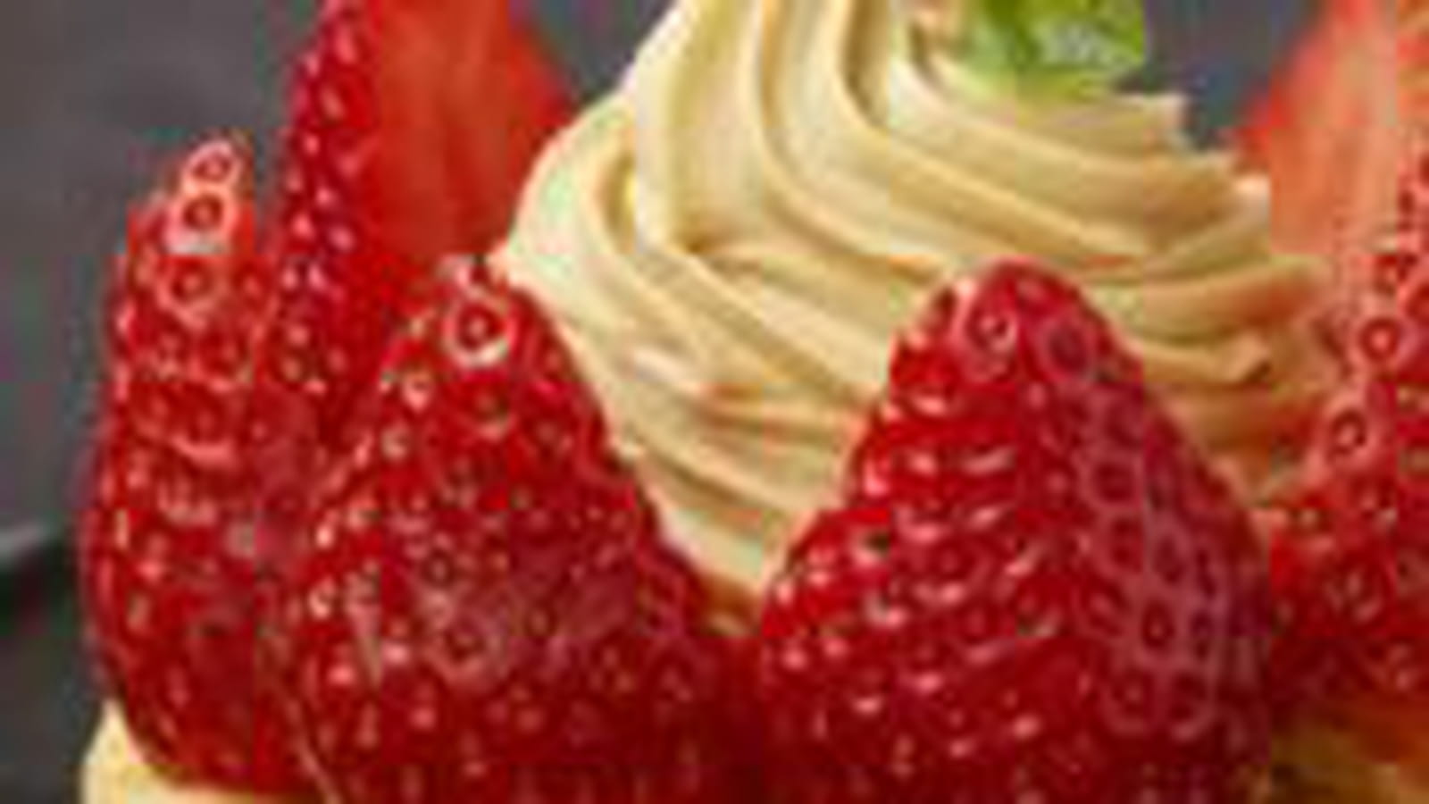Tartelettes fraises, mascarpone et café