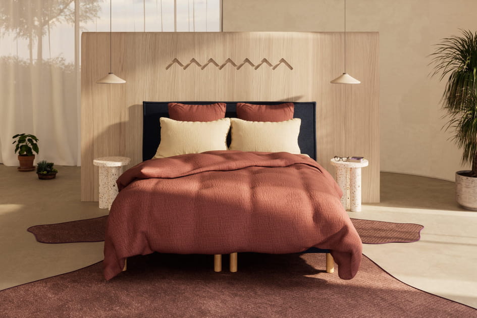 Linge de lit en gaze de coton de Tediber