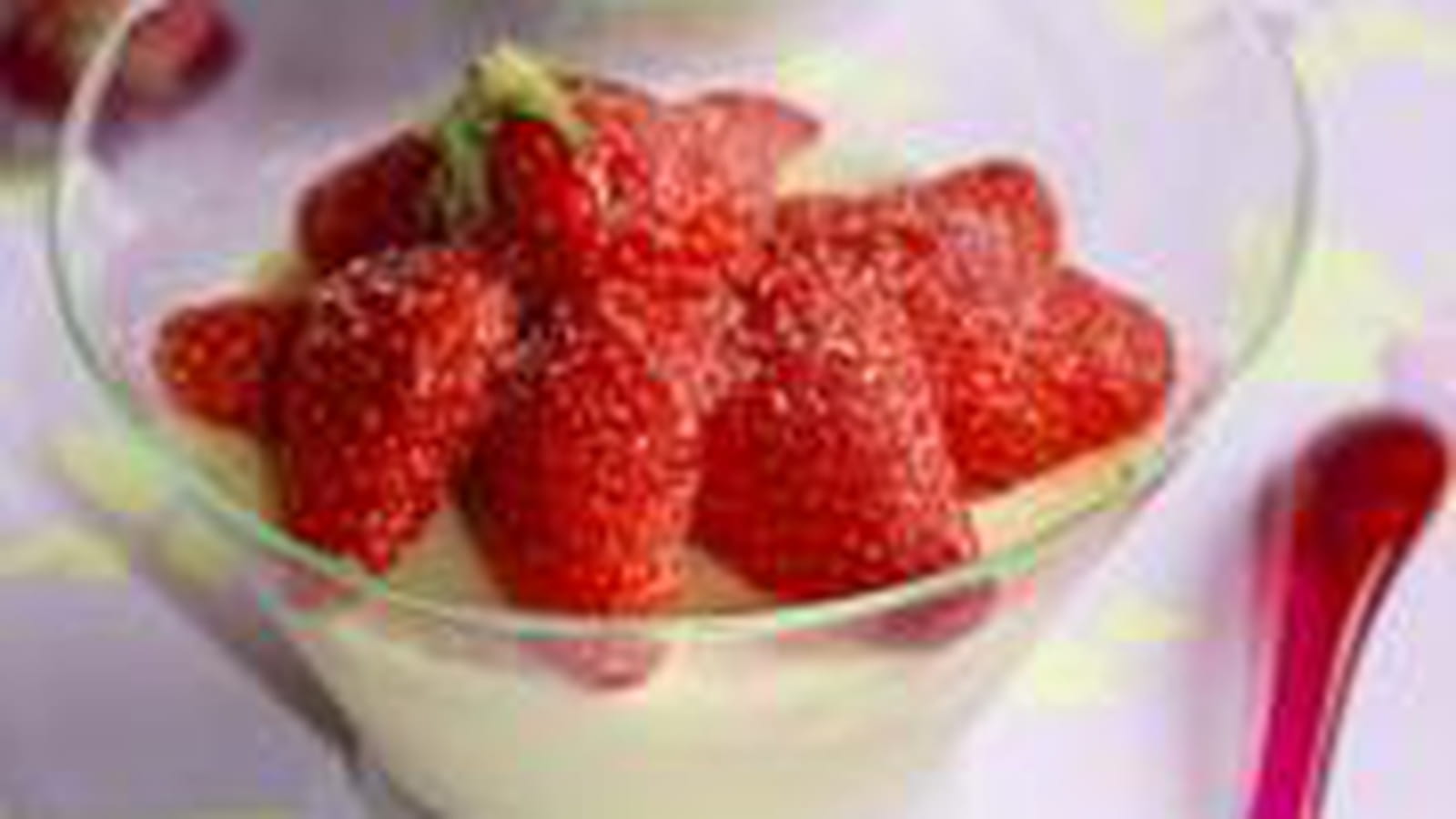 Pannacotta chocolat blanc fraises