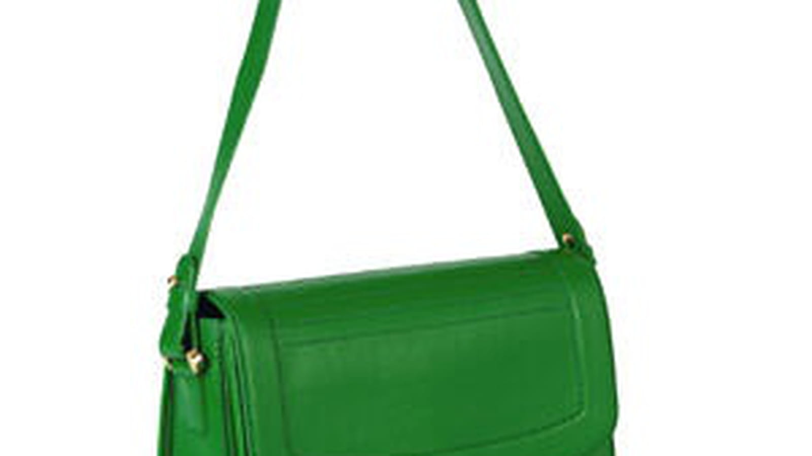 Sac en cuir vert d'Elie Saab 