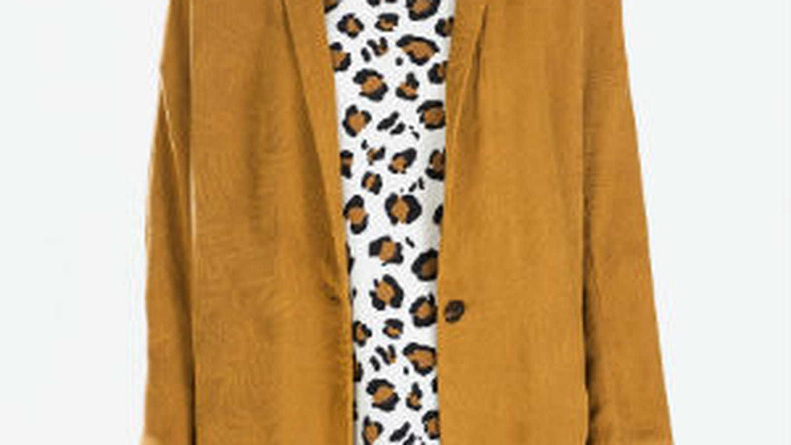 Le blazer cognac