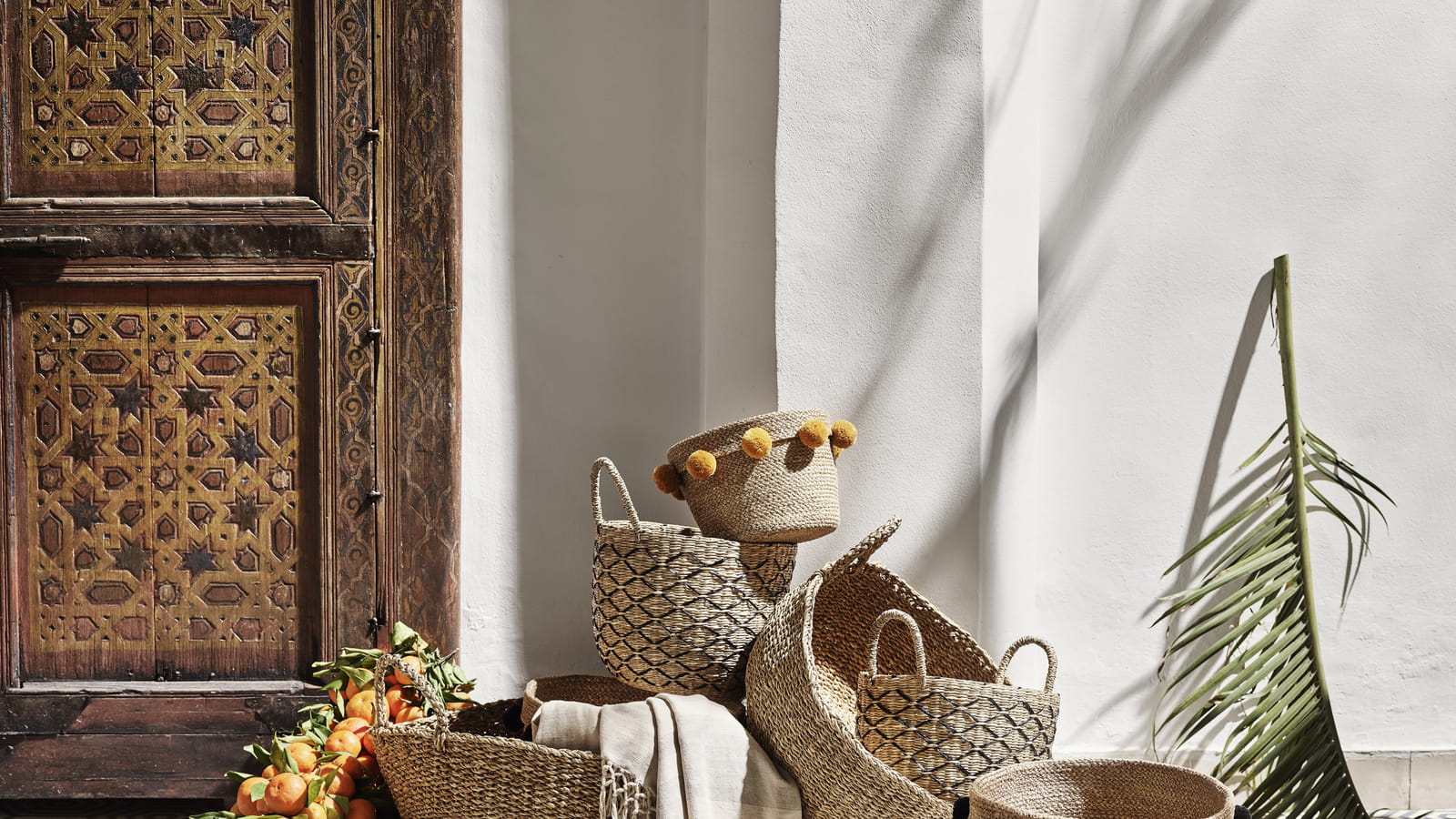 Panier à pompons 