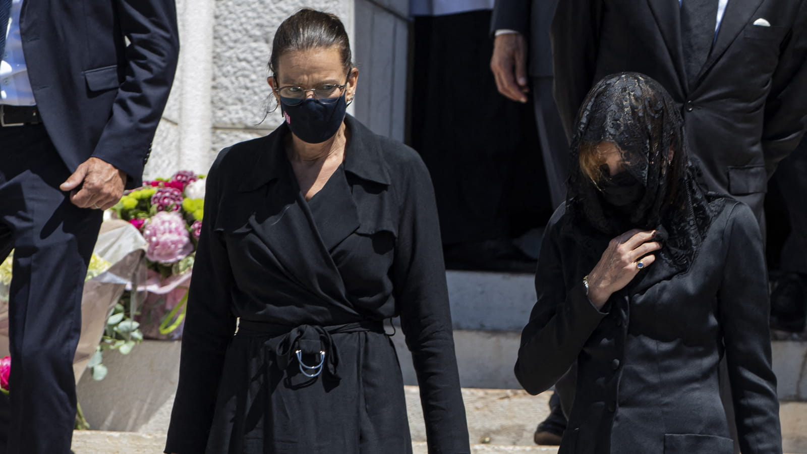 Stéphanie de Monaco et Caroline de Hanovre, en deuil