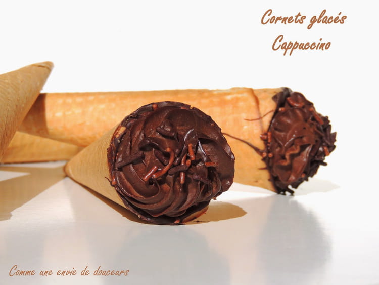 Recette de glacés au cappuccino