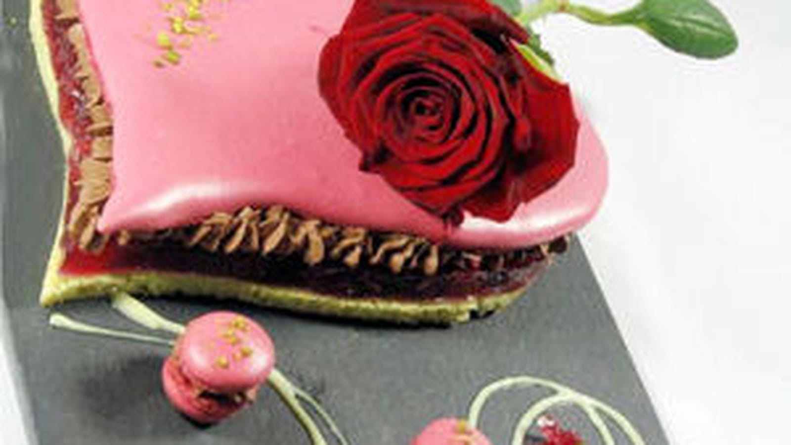 Macaron griottes