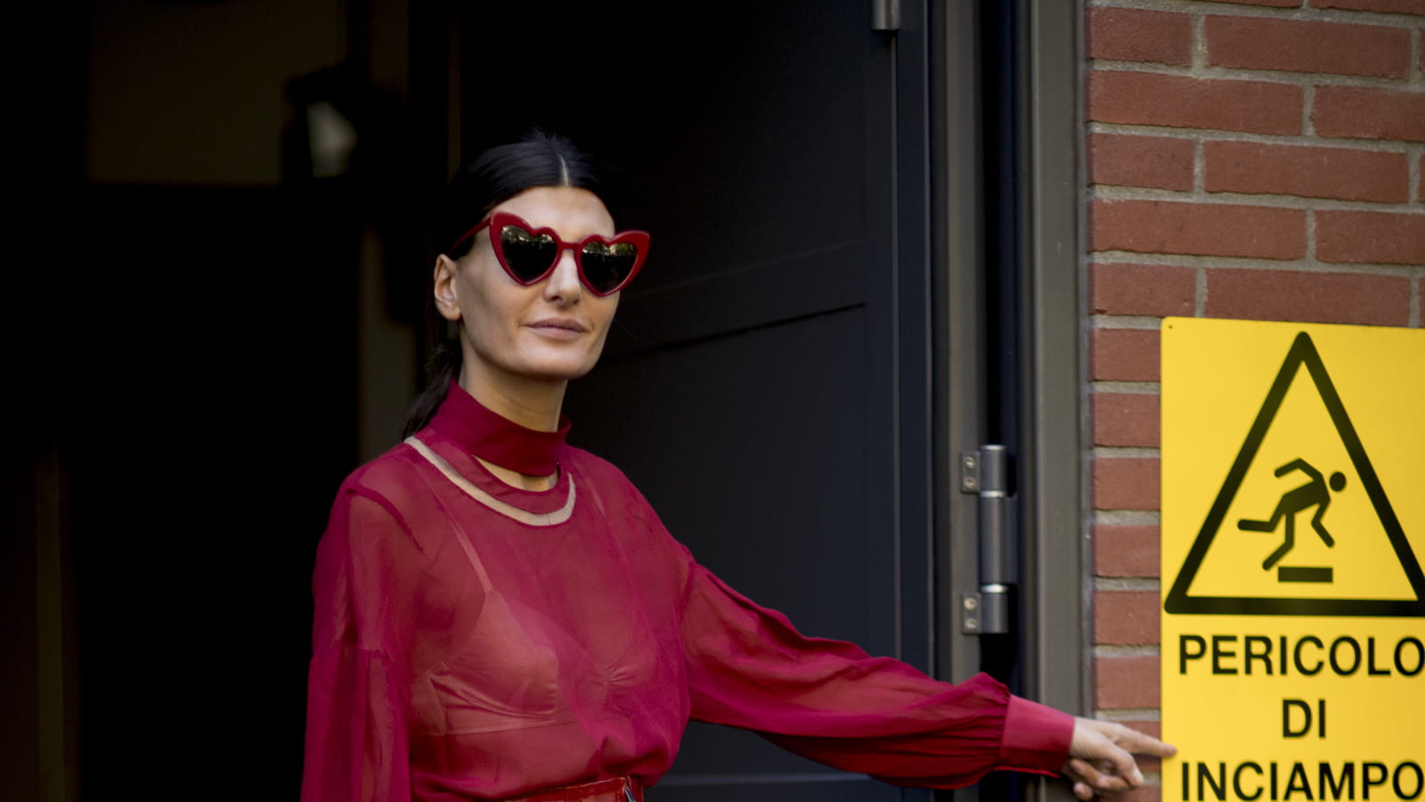 Le total look rouge
