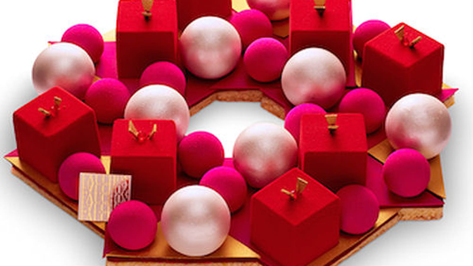 Bûche Houx là là Fauchon