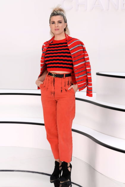 Cécile Cassel au défilé Chanel