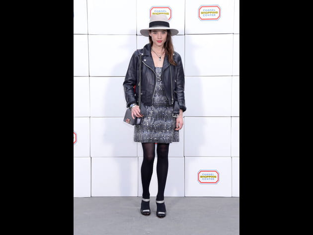 Astrid Bergès-Frisbey au défilé Chanel