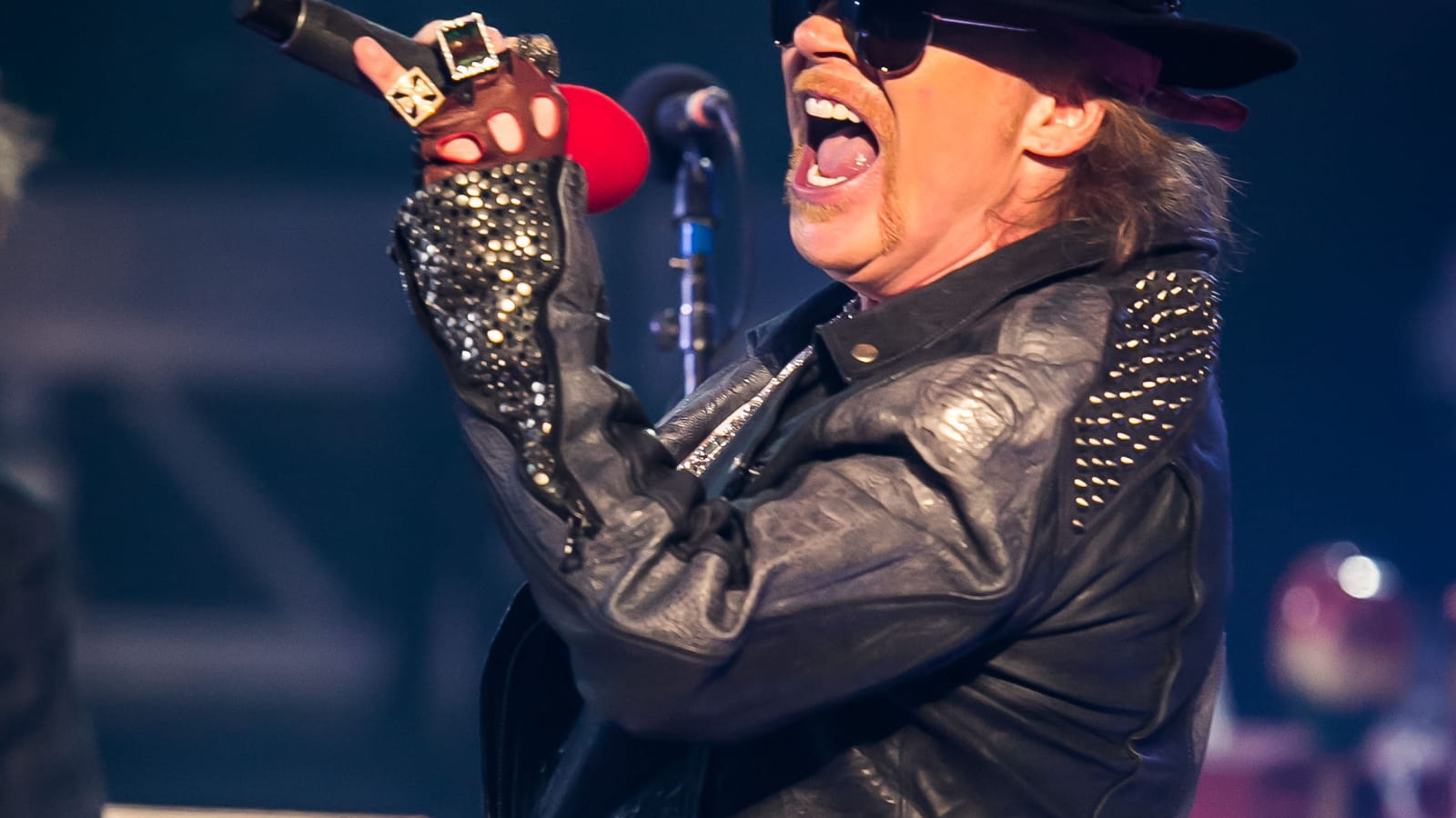 Axl Rose, chanteur de Guns n'Roses