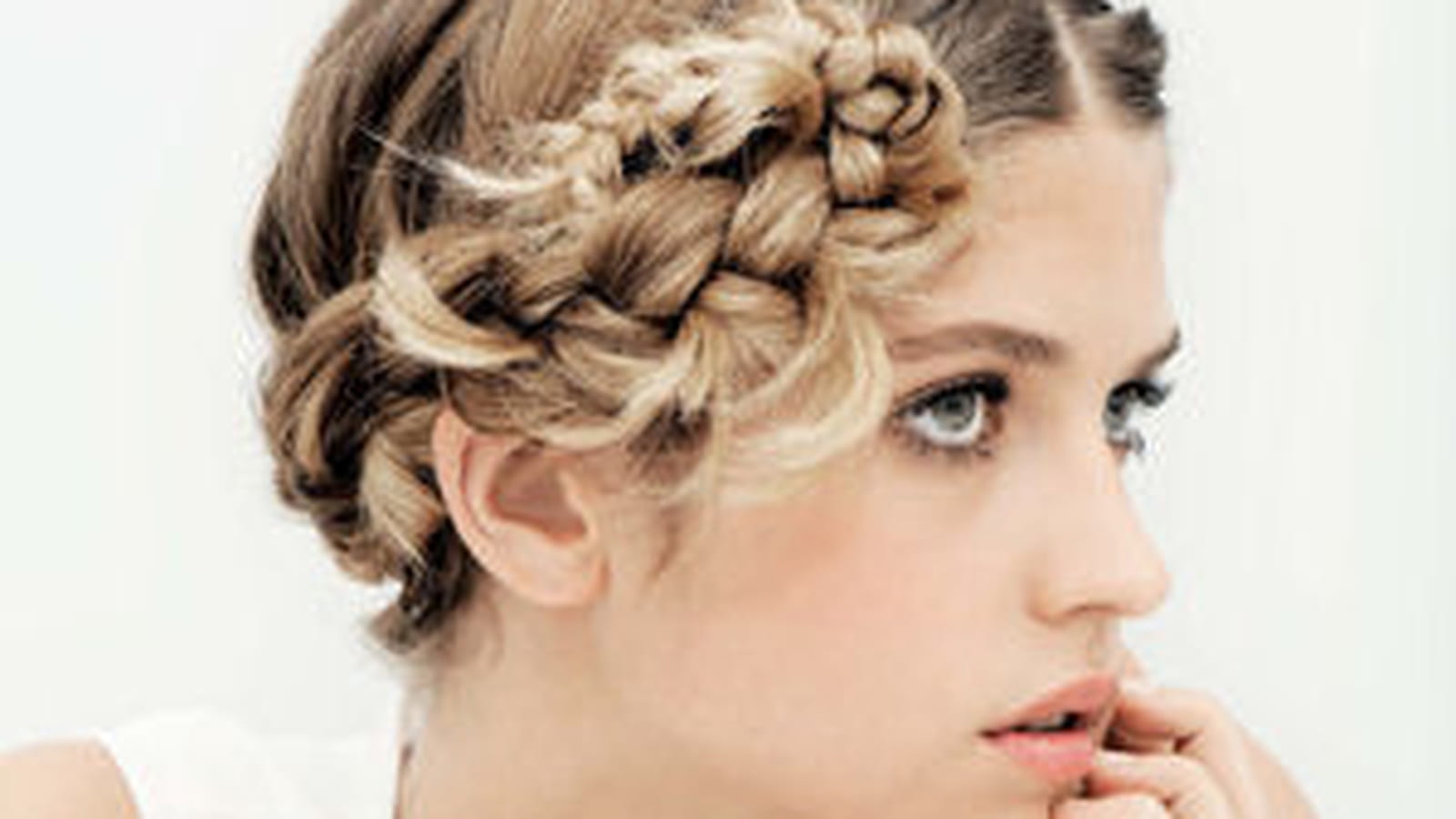 Le chignon tressé