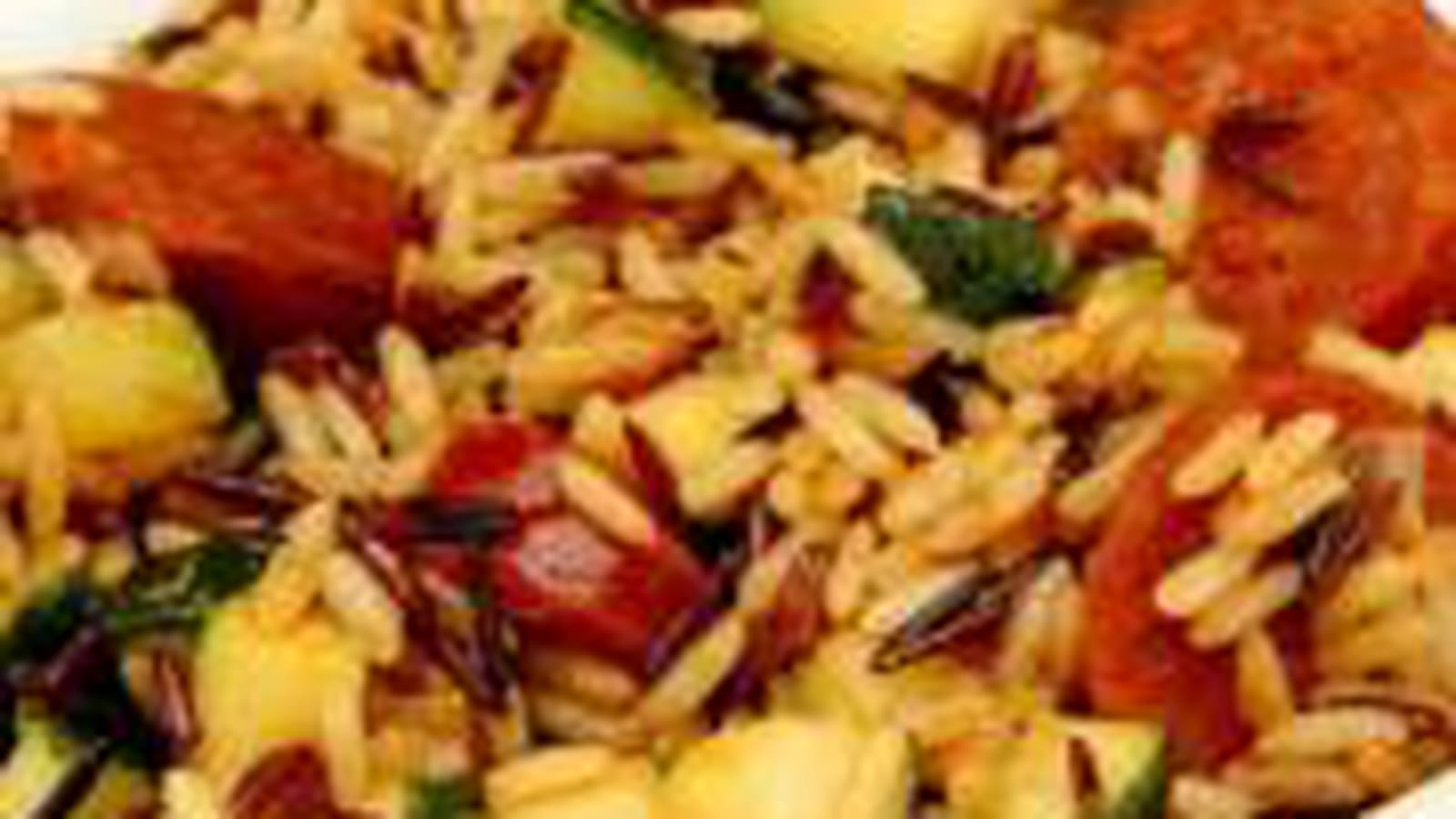 Risotto aux courgettes et chorizo