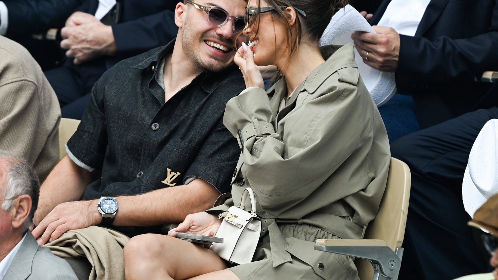 Iris Mittenaere et Antoine Dupont