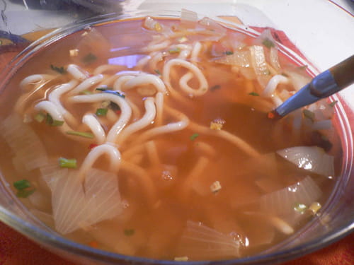 Soupe de kim chi