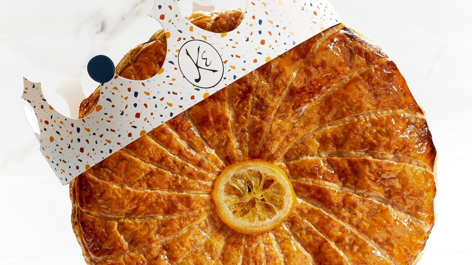 La galette frangipane au citron de maison Kayser 