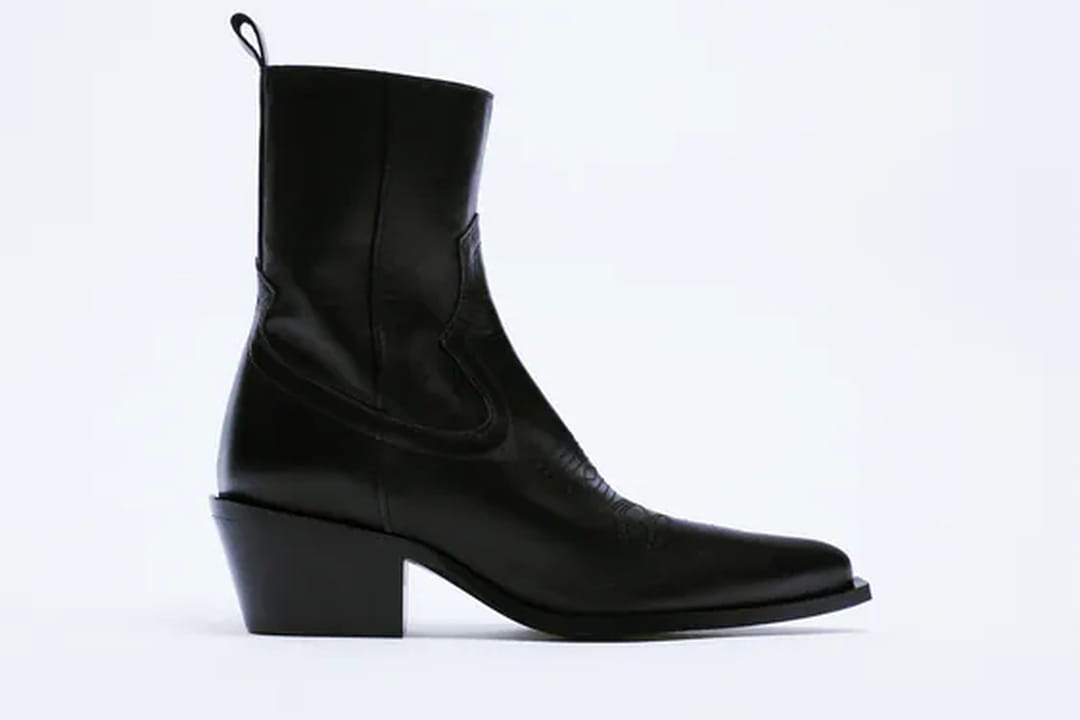 Boots style cowboy de Zara