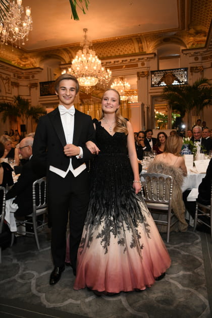 Maria Pia de Jong d'Orl&eacute;ans-Bragance et son cavalier Son Altesse Royale Prince Dinis de Braganza