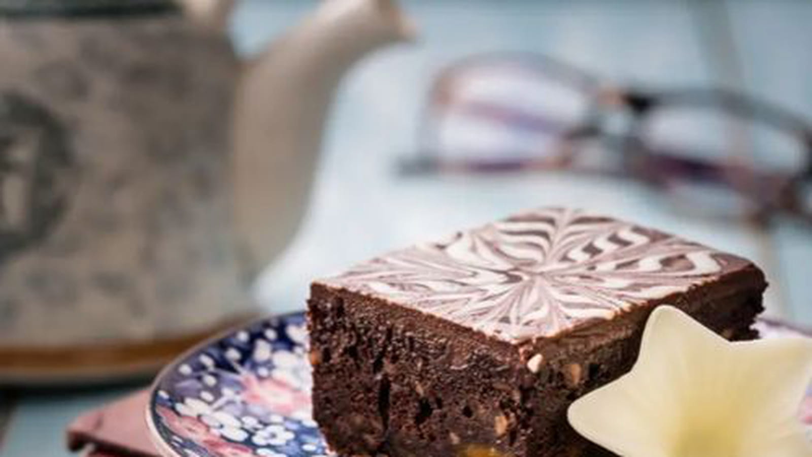Brownie au chocolat et potiron