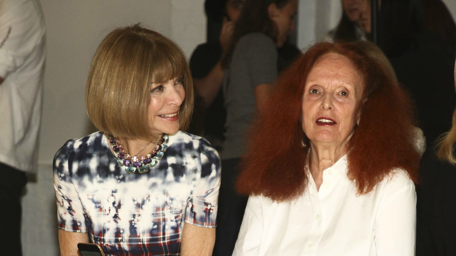  Anna Wintour et Grace Coddington
